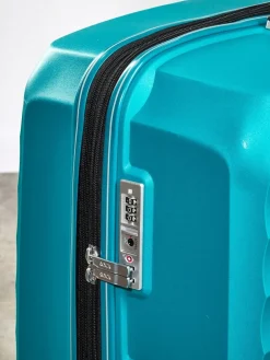 Rock Luggage Sunwave Large Suitcase Blue Best