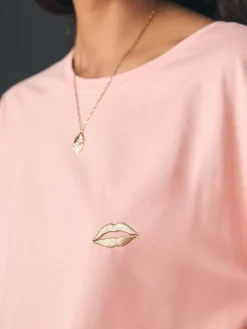 Rockett St George Khaki Green Lips Jersey Pyjamas Sale