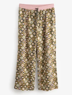 Rockett St George Khaki Green Lips Jersey Pyjamas Sale