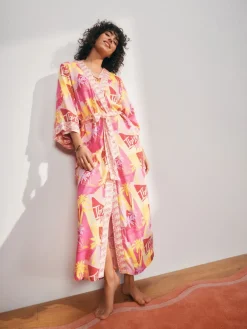 Rockett St George Multi Ibiza Sunset Robe Hot