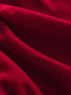 Rockett St George Red Velvet and Beaded Heart Robe Discount