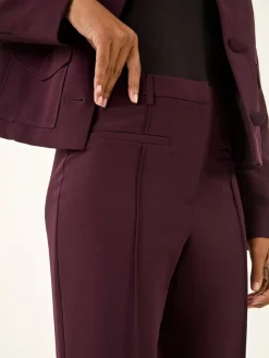 Roman Red Jet Pocket Bootleg Trousers Sale