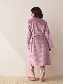 Next Waffle Cosy Robe Rose Pink Discount