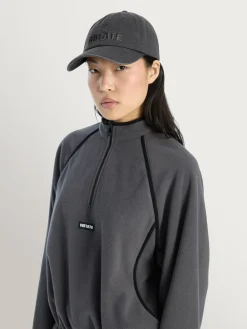 Rotate Grey Canvas Logo Cap Outlet