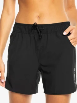 Roxy Black Wave 5 Inch Board Shorts Outlet