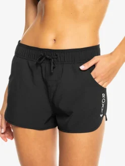 Roxy Wave 2 Inch Logo Board Shorts Black Outlet