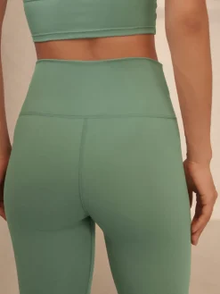 Next Balance Wrap Front Yoga Leggings Sage Green New