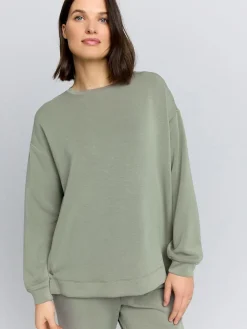 Next Sage Green Maternity Nursing Sweat Top Outlet