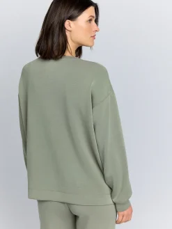 Next Sage Green Maternity Nursing Sweat Top Outlet