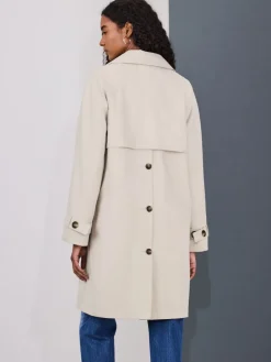Next Dolly Trench Coat Sand Discount
