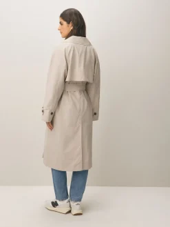 Next Shower Resistant Trench Coat Sand Clearance