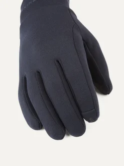 Sealskinz Acle Water Repellent Nano Fleece Gloves Blue New