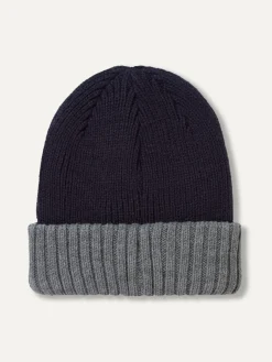 Sealskinz Bacton Waterproof Roll Cuff Beanie Dark Blue Discount