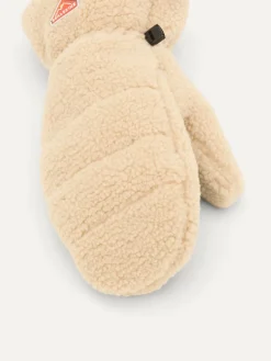 Sealskinz Carleton Waterproof Sherpa Fleece Hiking Mitten Gloves Cream Online