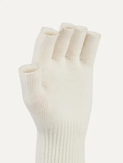 Sealskinz Cream Thornham Solo Merino Mittens Discount