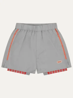 Sealskinz Grey Belton Quick Dry Running Shorts With Under Short Online