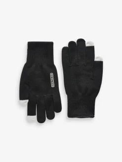 Sealskinz Hanworth Solo Merino Black Gloves