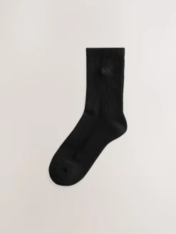 self. Black 3 Pack Cushion Sole Lounge Ankle Socks 3 Pack Online
