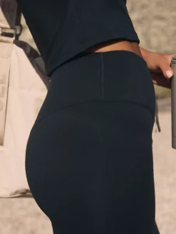 self. Black High Waist Leggings Hot