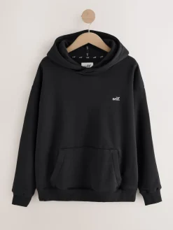 self. Black Hoodie Discount