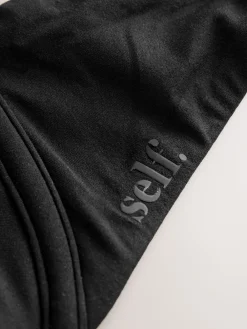 self. Pad Plunge Smoothing Scoop Bra Black Best