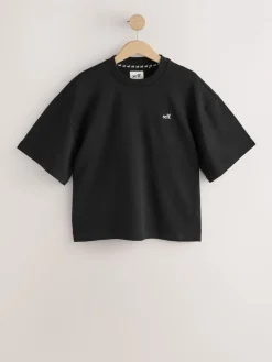 self. Black/White T-Shirts 2 Pack Clearance