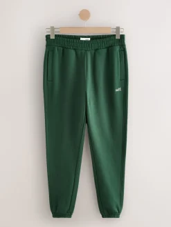 self. Green Cuffed Joggers Outlet