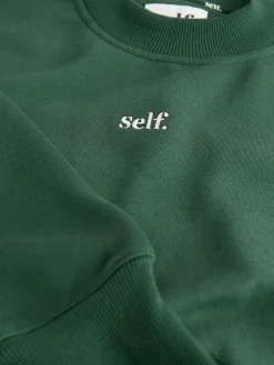 self. Sweatshirt Green New