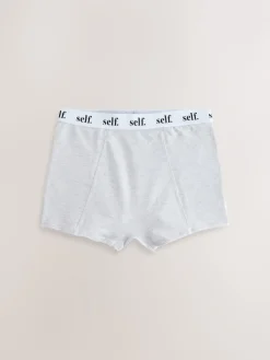 self. Short Logo Knickers Grey Marl Discount