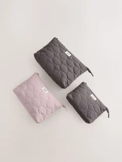 self. Grey Pouch Set 3 Pack Hot