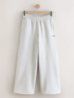 self. Grey Wide Leg Joggers Clearance