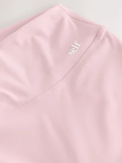 self. Lilac Purple High Waist Leggings New