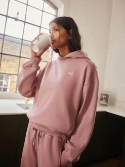 self. Pink Hoodie Outlet