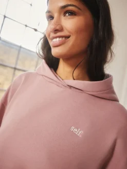 self. Pink Hoodie Outlet