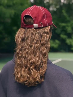 self. Red Slogan Cap Outlet