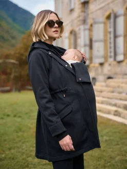 Seraphine Black 3 in 1 Maternity & Babywearing Premium Top Discount