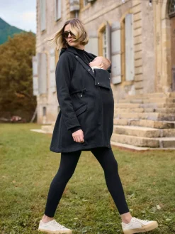 Seraphine Black 3 in 1 Maternity & Babywearing Premium Top Discount