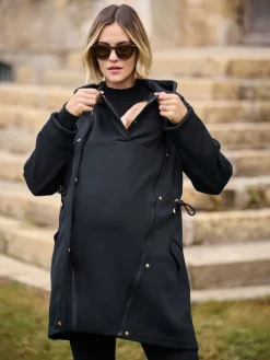 Seraphine Black 3 in 1 Maternity & Babywearing Premium Top Discount