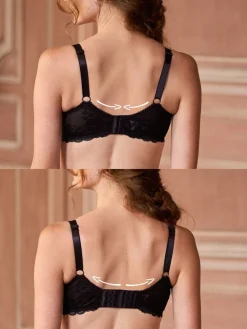 Seraphine Lace Maternity & Nursing Bra Black Outlet