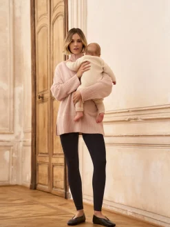 Seraphine Black Post Maternity Shaping Leggings New