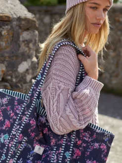 Shabby Chic by Rachel Ashwell® Navy Tote Bag Discount