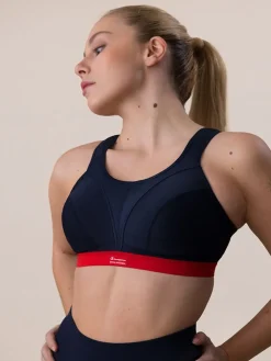 Shock Absorber Navy Active Sports Bra New