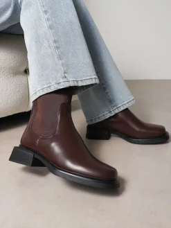 Simmi London Dorres Chelsea Ankle Boots Brown Outlet