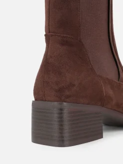 Simmi London Xulu Chelsea Ankle Boots Brown Clearance