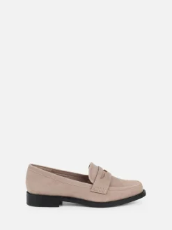 Simmi London Dime Penny Loafers Cream Outlet