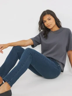 Simply Be Super Stretch Slim Jeans Blue