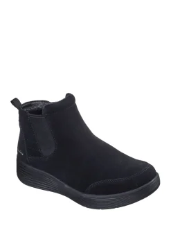 Skechers Black Arch Fit Laguna Boots New