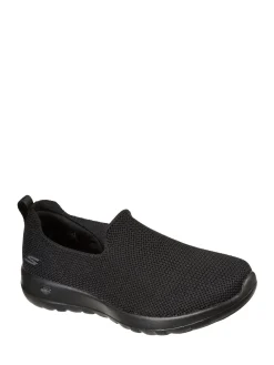 Skechers Black GO WALK Joy Sensational Day Womens Trainers Discount