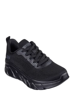 Skechers Womens Bobs B Flex Hi Flying Trainers Black