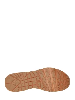 Skechers Golden Womens Standard Fit Uno Trainers Cotton White Online